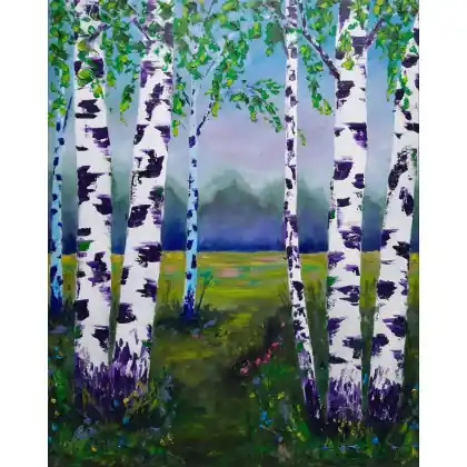 Promocja Obrazy olejne na płótnie 50×40cm