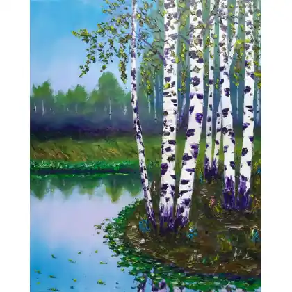 Szybka wysyłka Obrazy olejne na płótnie 50×40cm
