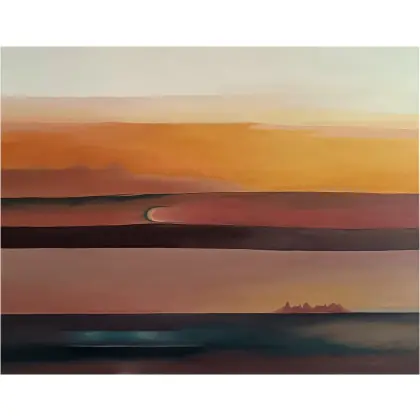 Linie przestrzeni, Obraz olejny 100x75 cm Najlepsza cena