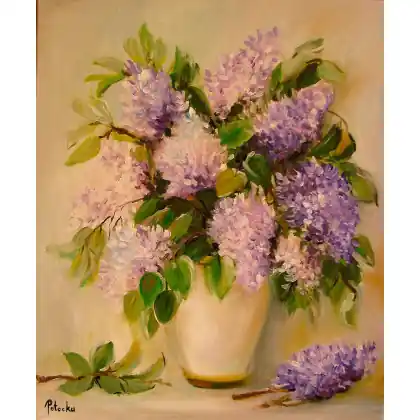 Bzy obraz olejny 50cm-60cm Tani