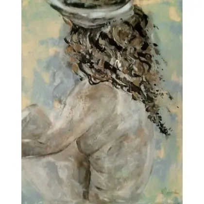 Premium Obraz akrylowy pt. Daisy in love, 40x50x2 cm