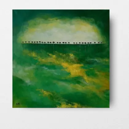 Wysoka jakość Drzewa - obraz akrylowy 50/50 cm
