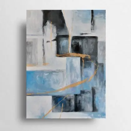 Abstrakcja - obraz akrylowy 60/80 cm Popularny