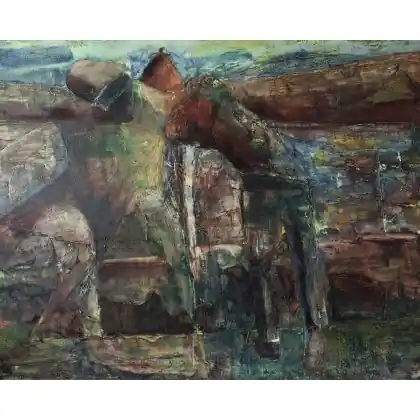 Wiedźma- 100 x 80 cm Wyprzedaż