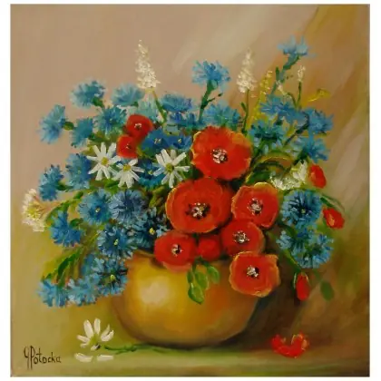 Maki ,chabry i rumianki 40-42cm Bezpieczne zakupy