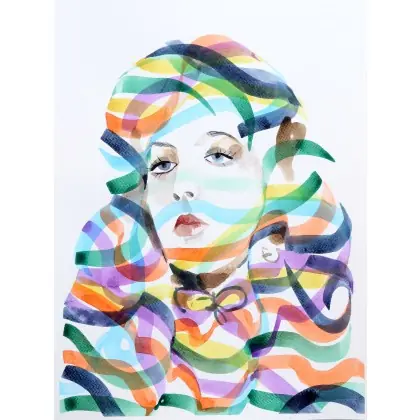 Kate 30x40cm, akwarela Ostatnia szansa