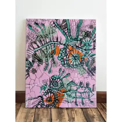 Z rybą sam na sam. Giclee Ostatnia szansa