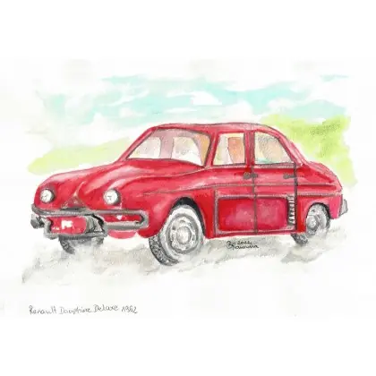 Sprawdź teraz Renault Dauphine Deluxe z 1962 r.