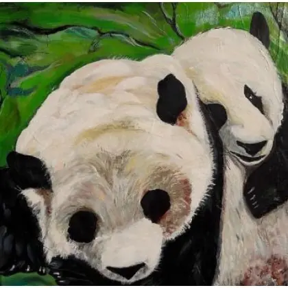Panda z małym Najlepsza cena