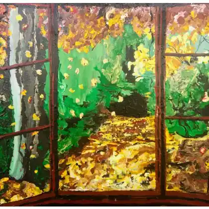 Łatwy zwrot Autumn view
