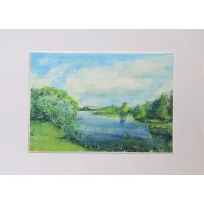 Nowość Rozlewisko, akryl, 35 x 50 cm