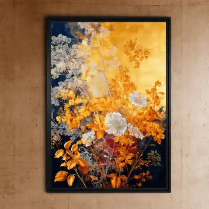 Jesienny wieczór - grafika na plakacie na A3 Najlepsza cena