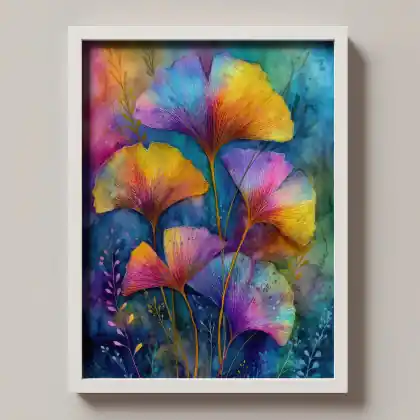 GINKGO BILOBA - grafika na plakacie na A3 Bezpieczne zakupy