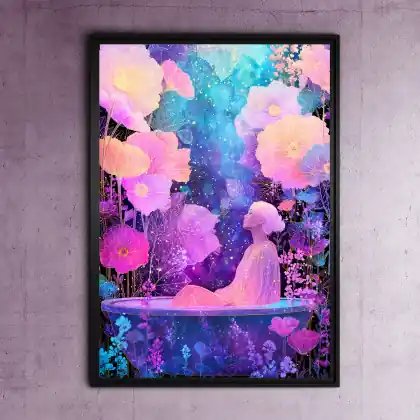 Magiczna kąpiel - grafika na plakacie na A3 Kup online