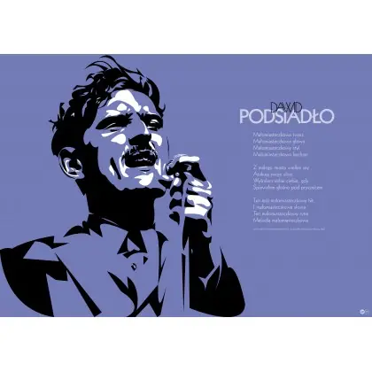 DAWID PODSIADŁO POSTER Obniżka ceny