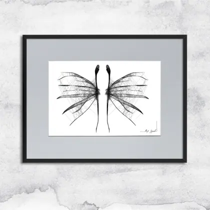 Autorska grafika z ramą (nr 69) - anioły Wybór klientów