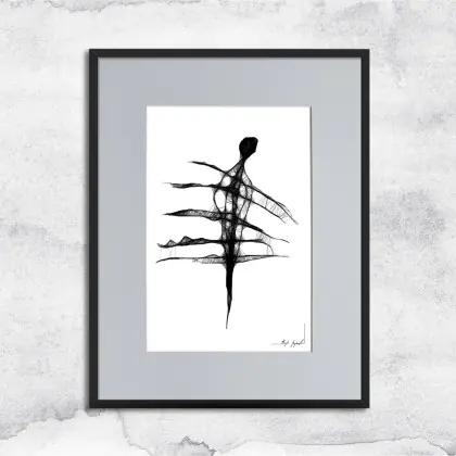 Autorska grafika z ramą (nr 48) Promocja