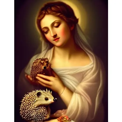 Tylko do końca tygodnia madonna z jeżami