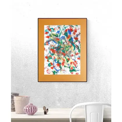 Kompozycja abstrakcyjna - grafika Cena promocyjna