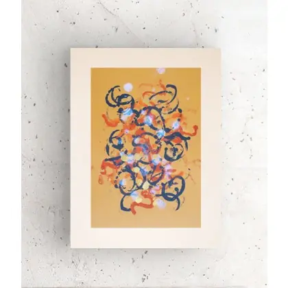 Kompozycja abstrakcyjna - grafika Wyjątkowa oferta