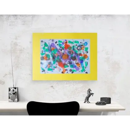 Tani Kompozycja abstrakcyjna - grafika