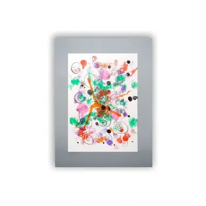 Abstrakcja grafika - kompozycja 1 Bestseller