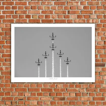 Plakat 100x70 cm - Batlic bees Popularny