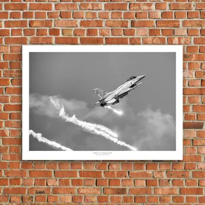 Wybór klientów Plakat Samolot - F-16 100x70