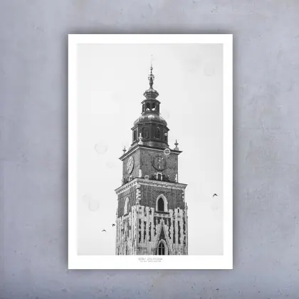 Plakat 100x70 - Ratusz Kraków Do wyczerpania zapasów