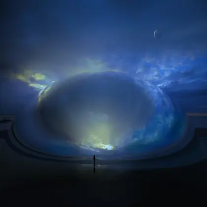 Zamów dziś THE SPHERE płótno na blejtramie