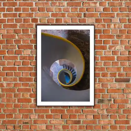 Plakat 50x70 cm - Schody 1 Szybka dostawa