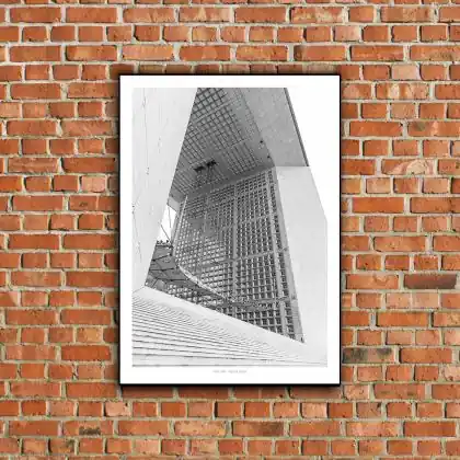 Plakat 50x70 - Paryż Łuk 04 Łatwy zwrot
