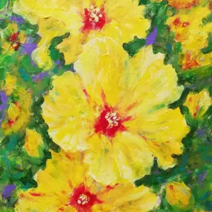 Żółty hibiskus Oferta limitowana