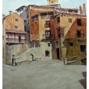 Żywy impresjonizm Plac Albarracín Darmowy zwrot