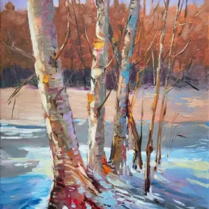 Zniżka Trees in winter