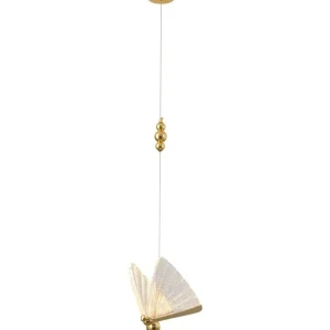 Zniżka Lampa wisząca LED Bee 21 cm motyl