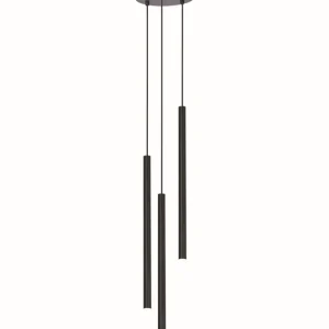Wyjątkowa oferta Lampa wisząca czarna sople Gelato K-4862