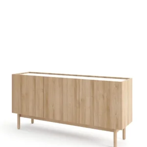 Niska komoda Boho, trzydrzwiowa (K144/68), dąb riviera Ostatnie sztuki
