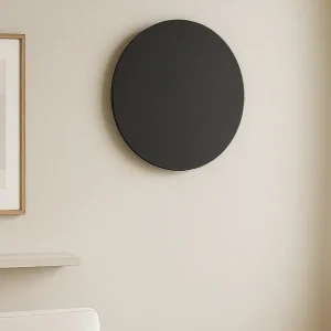 Okrągły kinkiet ścienny 25 cm czarny Rega K-4635 Najlepsza cena