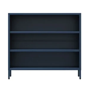 Wyjątkowa oferta Regał niski LUCA modern granatowy (1585)