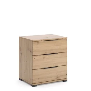Popularny Szafka nocna z szufladami dąb artisan Teddy (TD-53-OA)