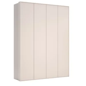 Sprawdź teraz Szafa 4-drzwiowa garderoba 182 cm Bruno BR-24-CM kaszmirowa