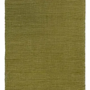 Zielony Dywan Wełniany - FRAME LEAF 129307 140x200 cm Ostatnia szansa