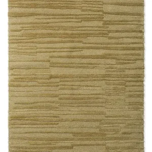 Złoty Jednokolorowy Dywan z wzorem - TWINSET TERRAIN ANTIQUE 121706 140x200 cm Nowość