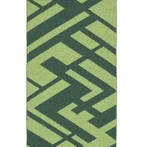 Zielony Dywan Zewnętrzny Geometryczny Wzór - UMA GREEN 21301 70x50 cm Rabat