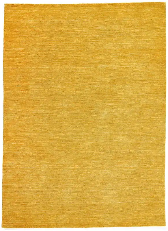 Żółty Dywan Wełniany - PANORAMA UNI GOLD 60x90 cm Łatwy zwrot