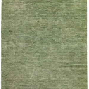 Zielony Dywan Wełniany - PANORAMA UNI GREEN 60x90 cm Popularny