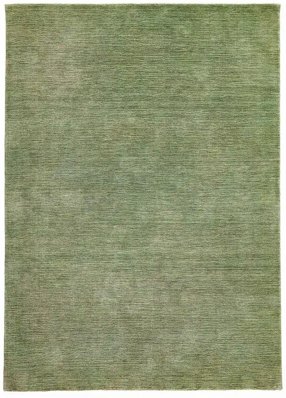 Zielony Dywan Wełniany - PANORAMA UNI GREEN 60x90 cm Popularny