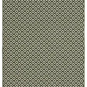 Zielony Cienki Dywan Wełniany - BJORKO GREEN 83201 75x150 cm Kup online