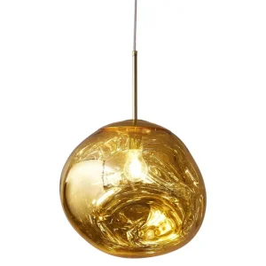 Hit cenowy Lampa wisząca Glam M złota 28 cm